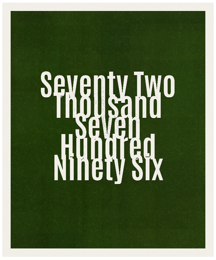 Count #72796