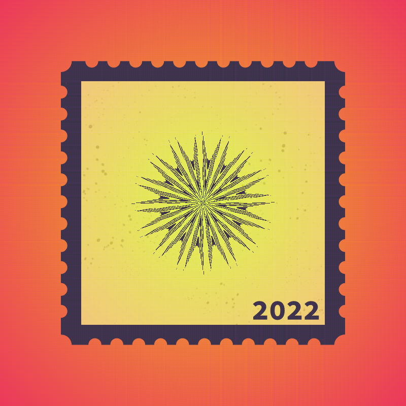 Snowflake stamp #12