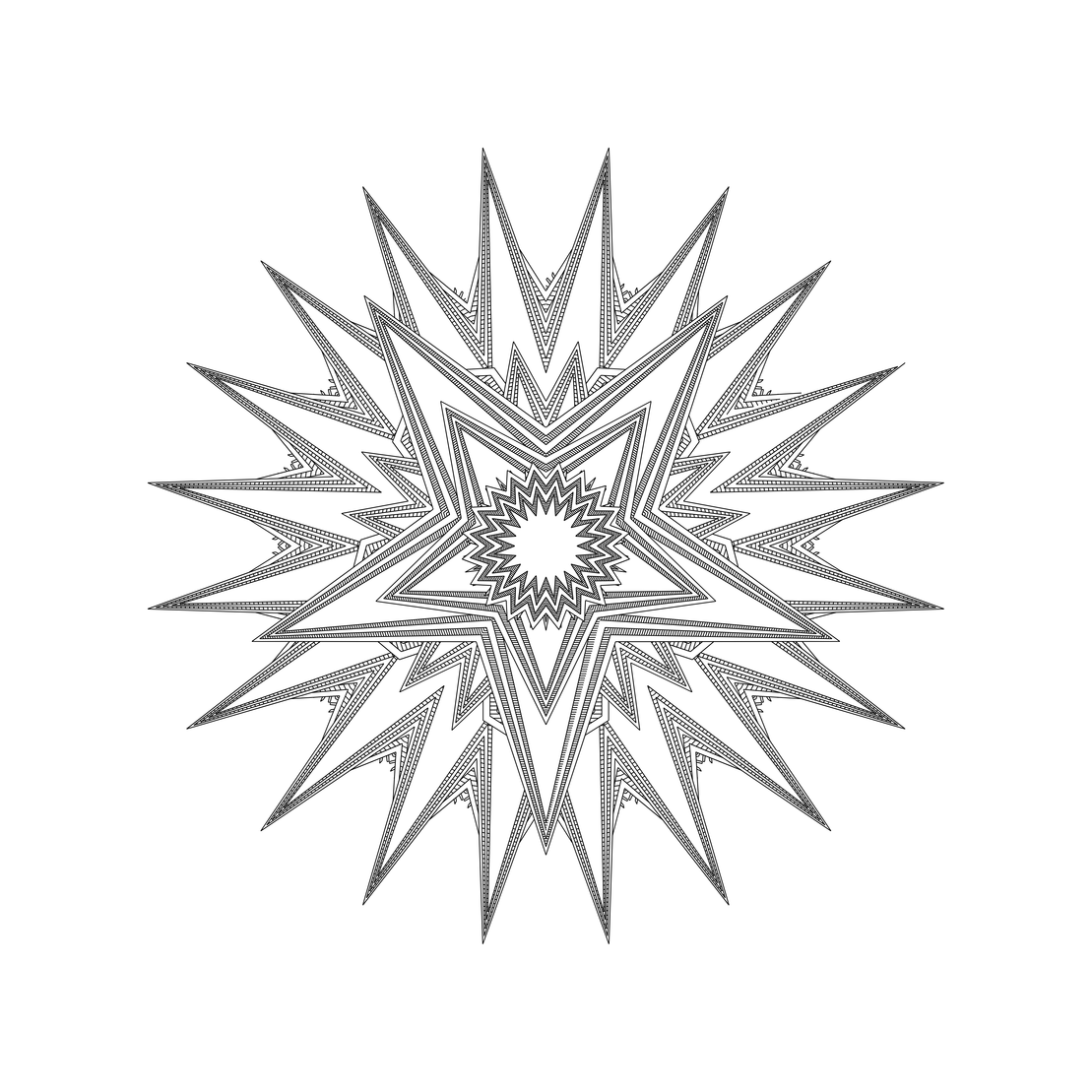 LL21 Mandala #126