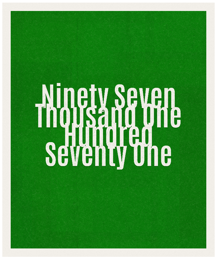Count #97171