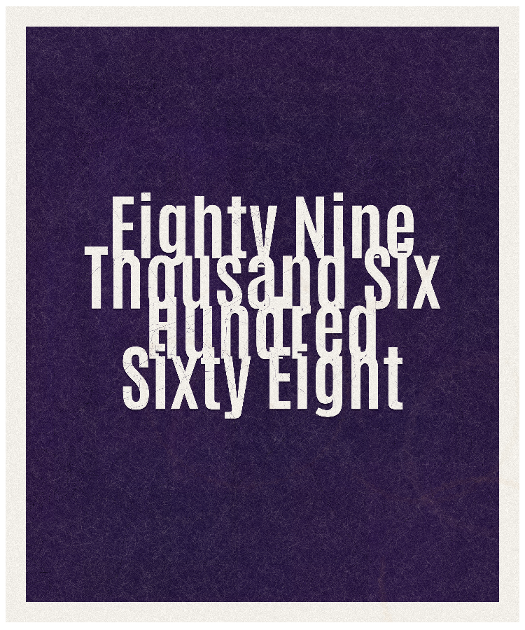 Count #89668