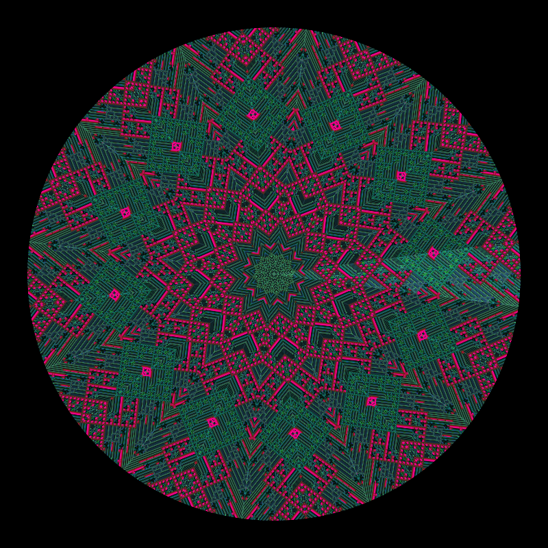 Binary kaleidoscope #54