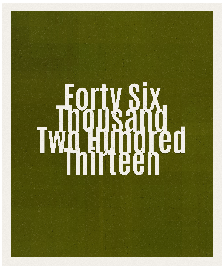 Count #46213