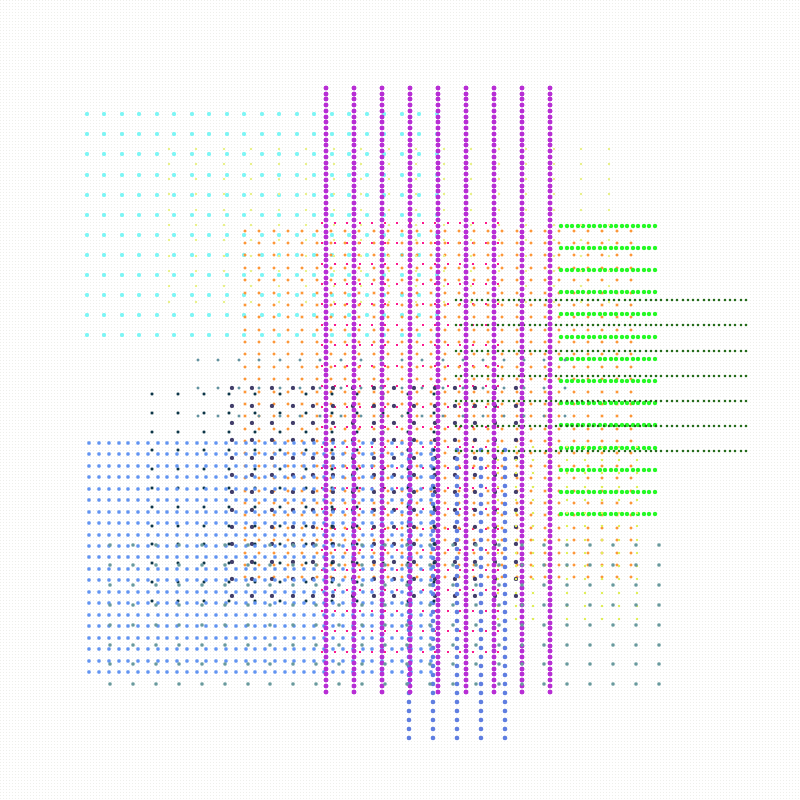 pointillist patchwork #46