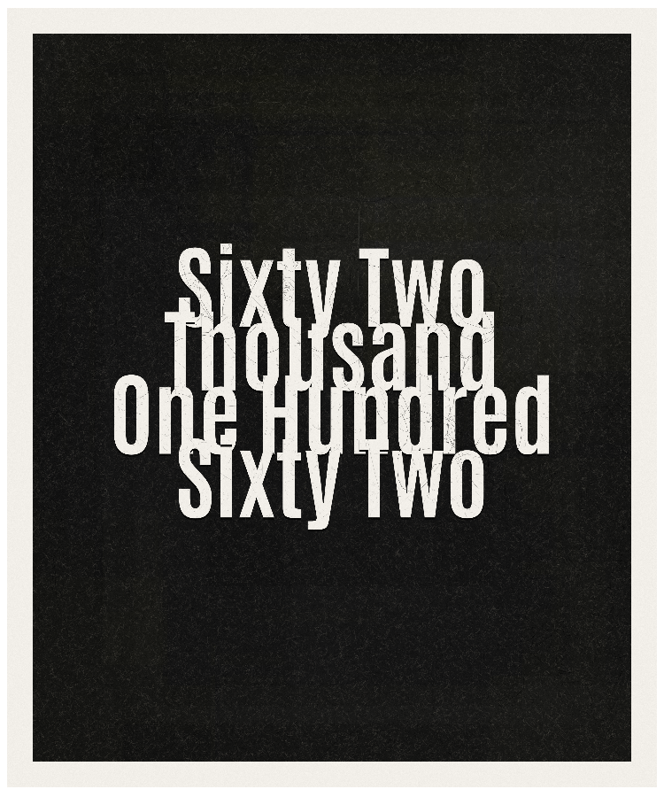 Count #62162