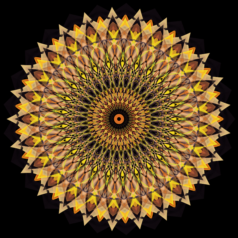 Morphing Mandala - #fxhashturnsone charity #16