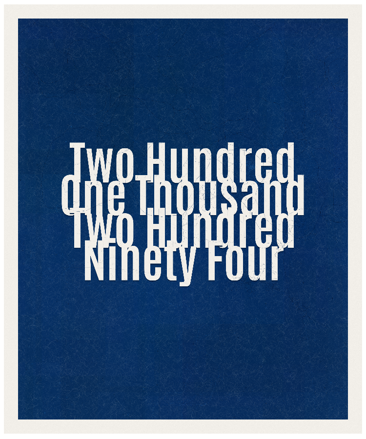 Count #201294