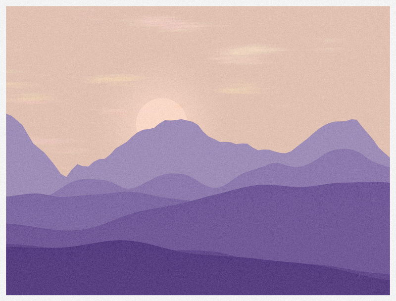 The Valley • Landscape study #39