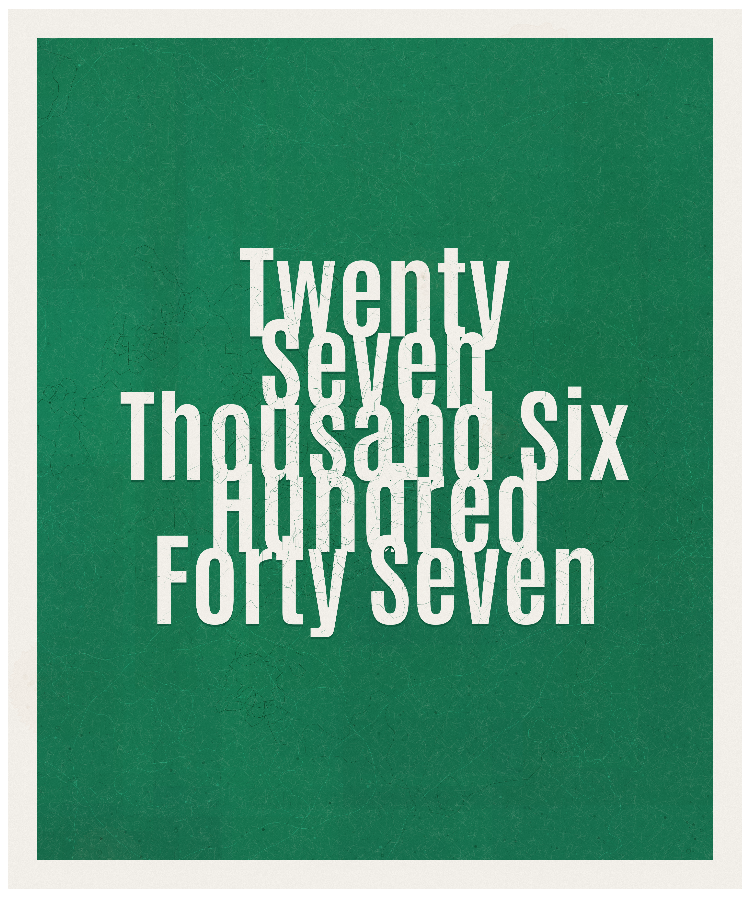 Count #27647