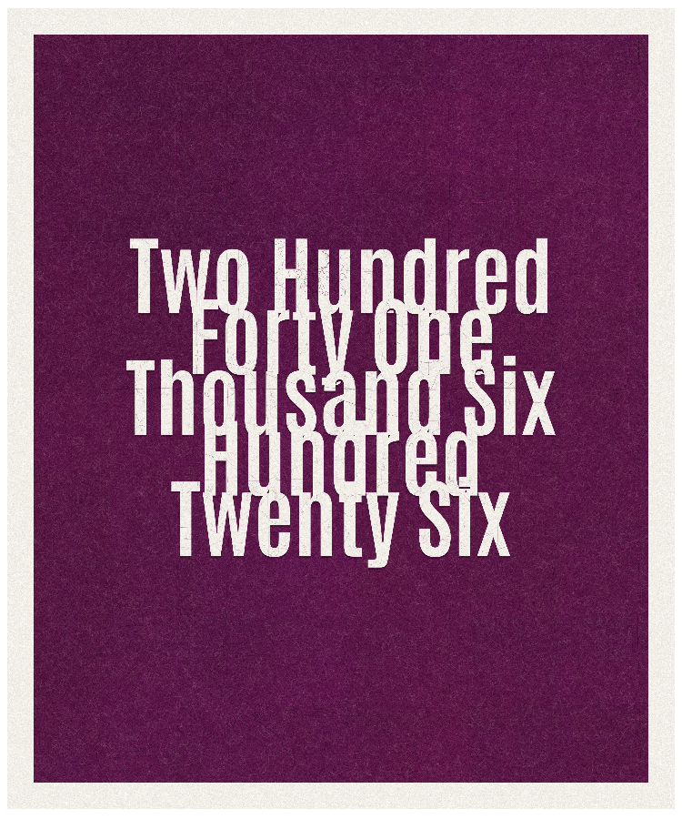 Count #241626