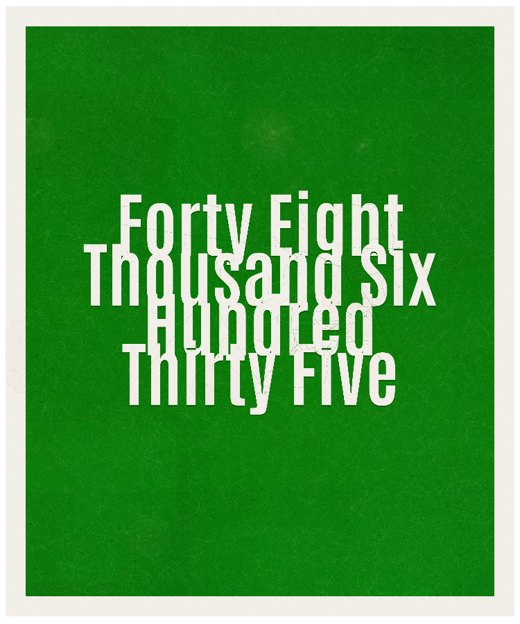 Count #48635