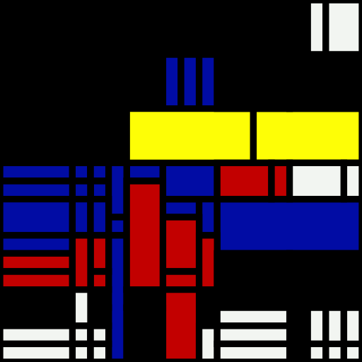 Mondrian Ticket  #2