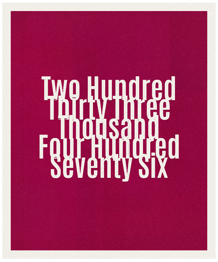 Count #233476