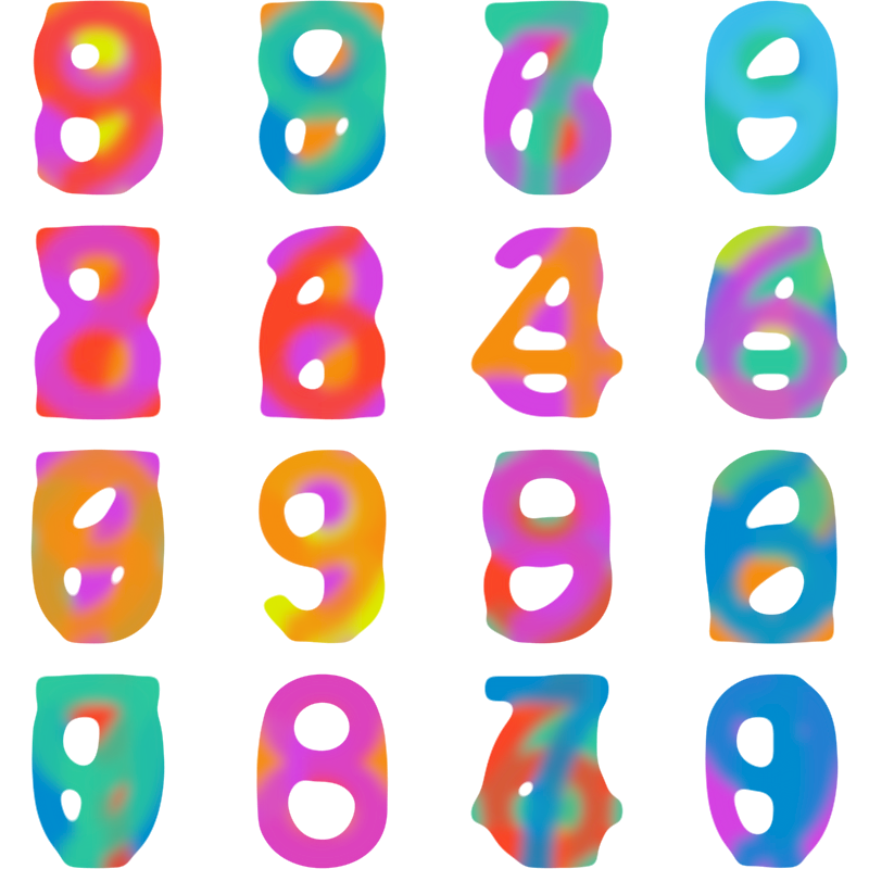 colors as numbers #8