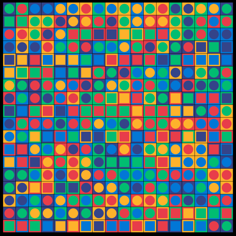 Generative:Vasarely #3