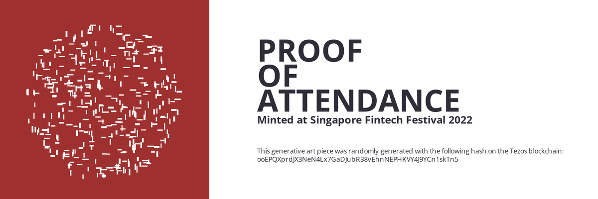 SFF2022 Proof of Attendance Token #1697