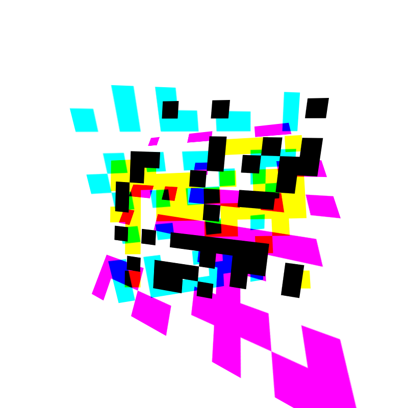 CMYK Decay #15