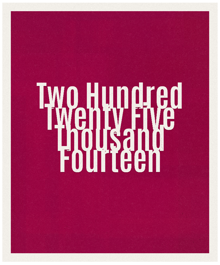 Count #225014