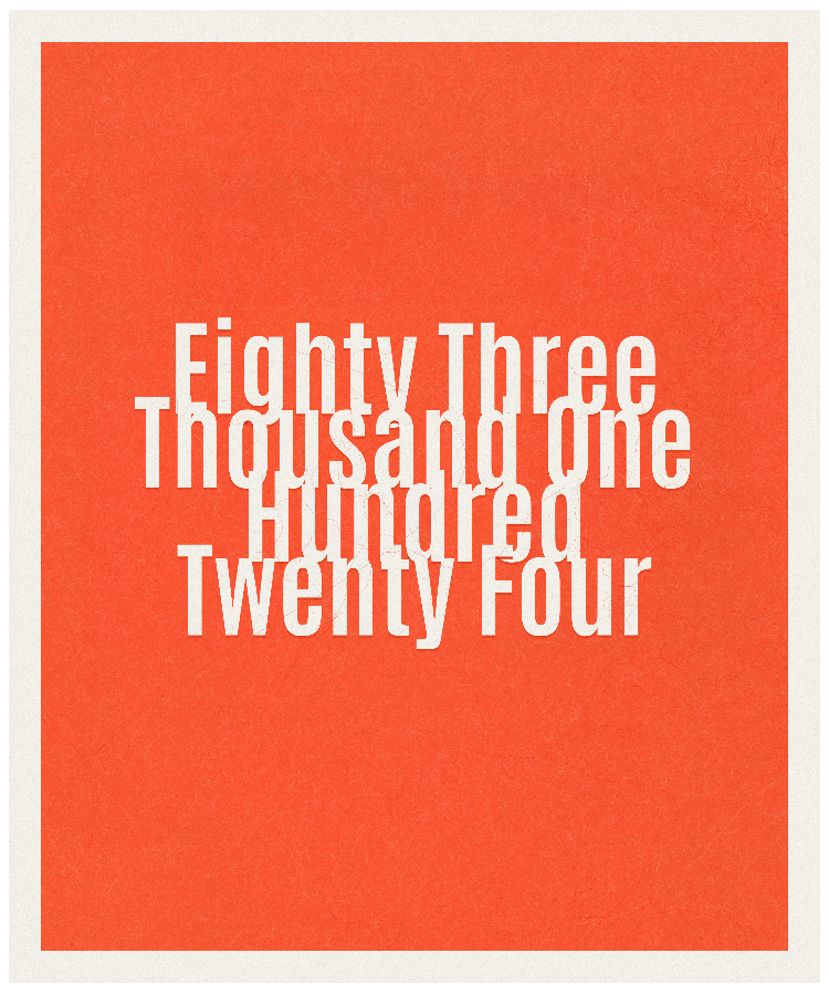Count #83124