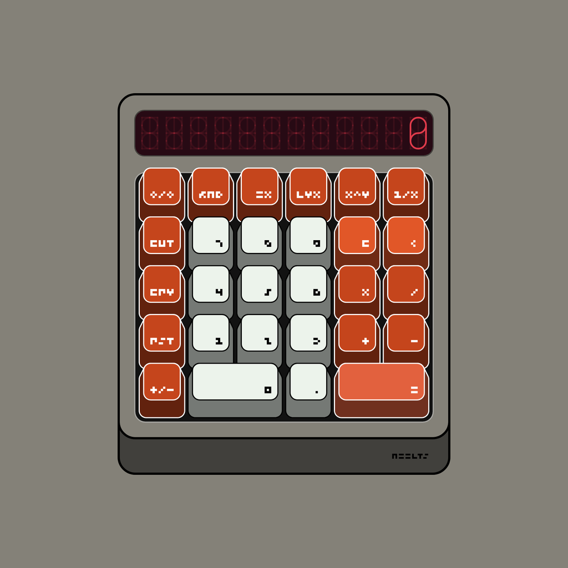 Tiny Devices #A: Calculator #100