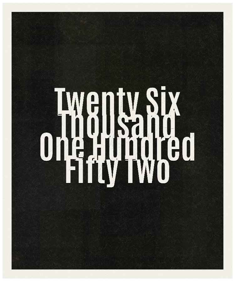 Count #26152