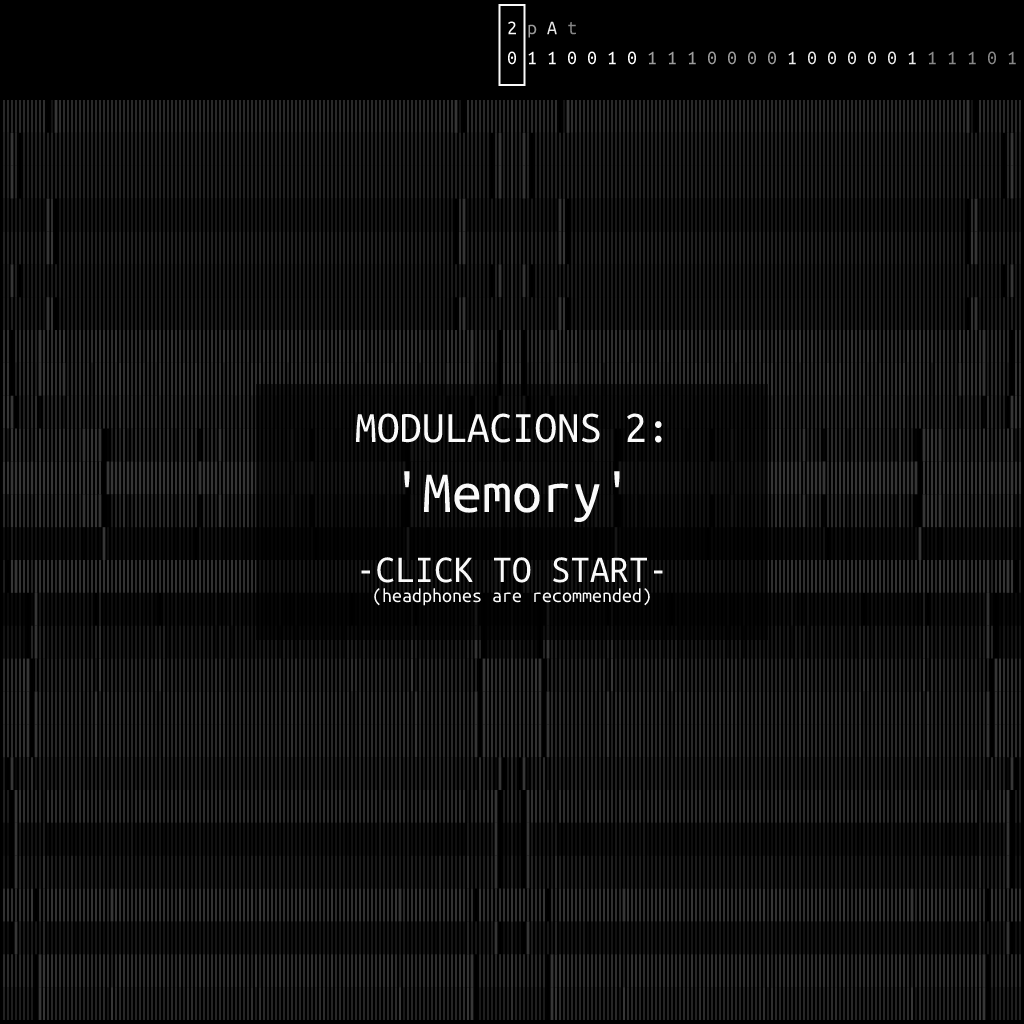 Modulacions 2: 'Memory' (audio) #2