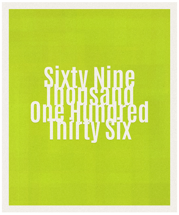 Count #69136