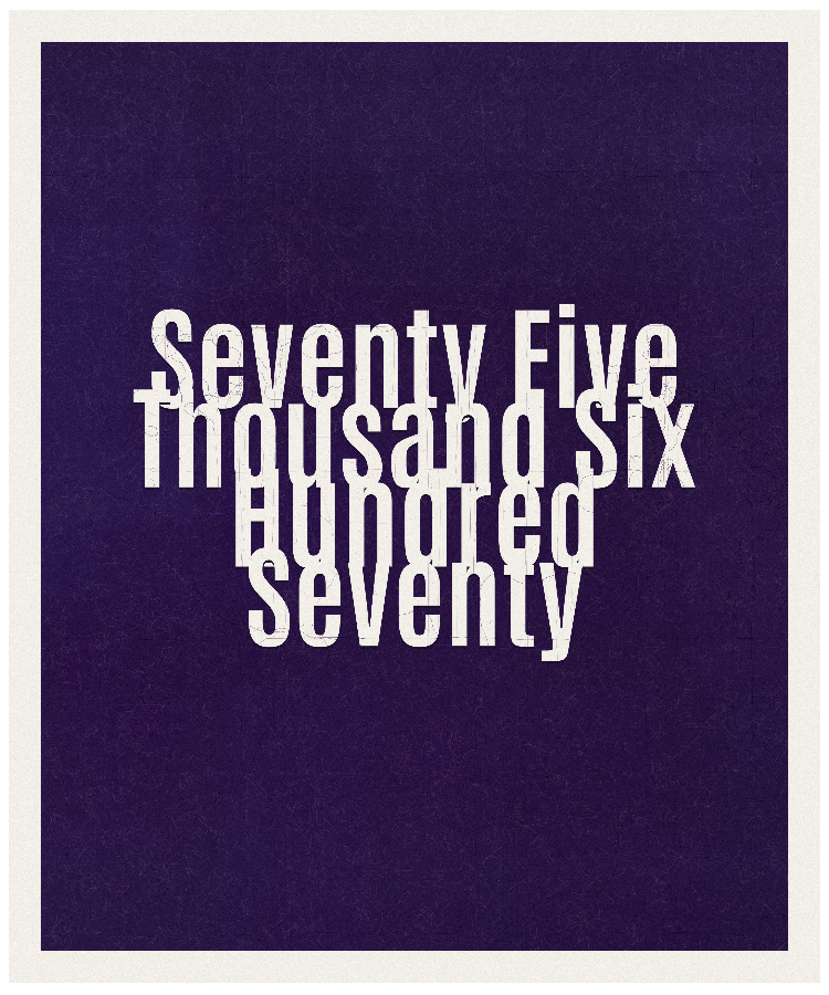 Count #75670