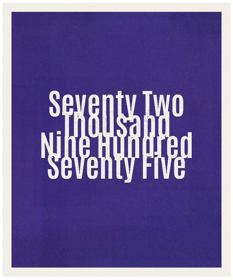 Count #72975