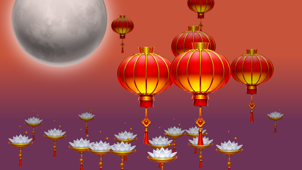 Mooncakes: Happy Mid Autumn Festival 2022 #1052