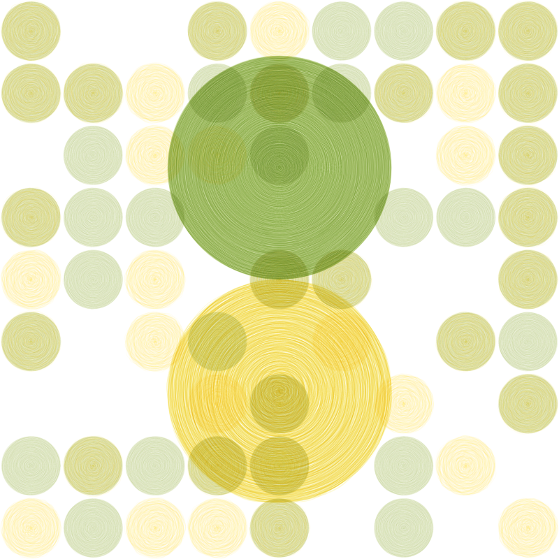 Brushed Circles #73