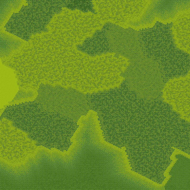 Littlecube Maps: Green Dithering #5