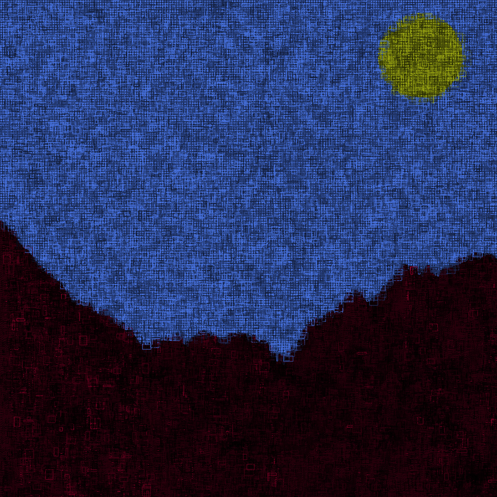 Classic generative landscape V2 #23