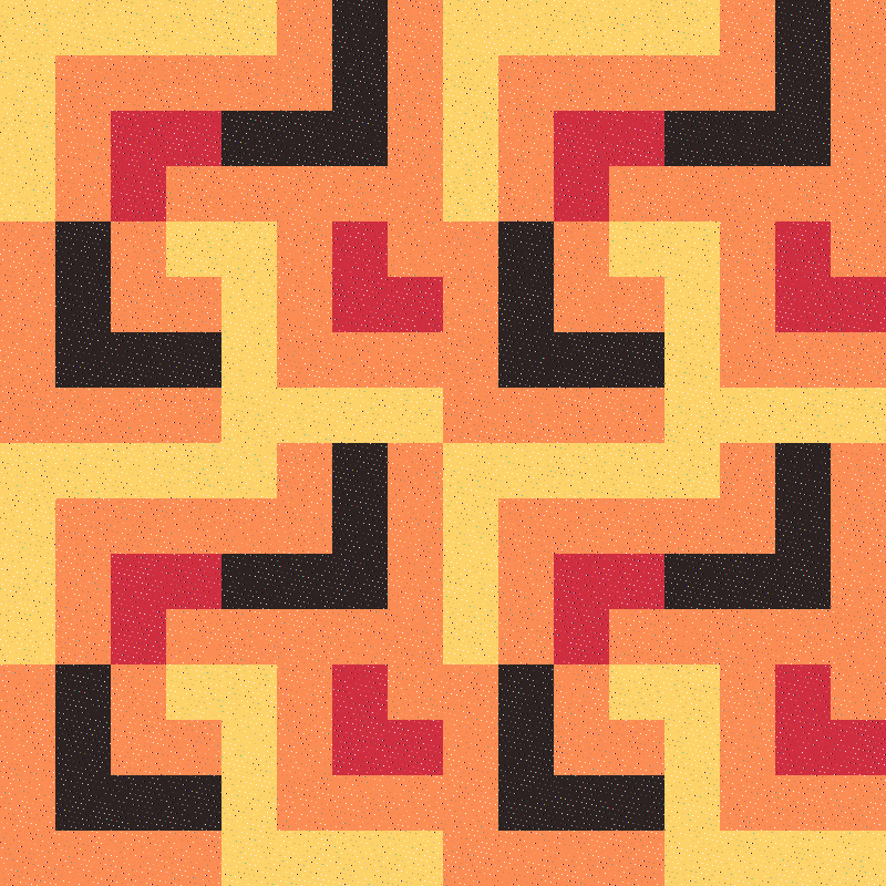 Regular Tile painting #131