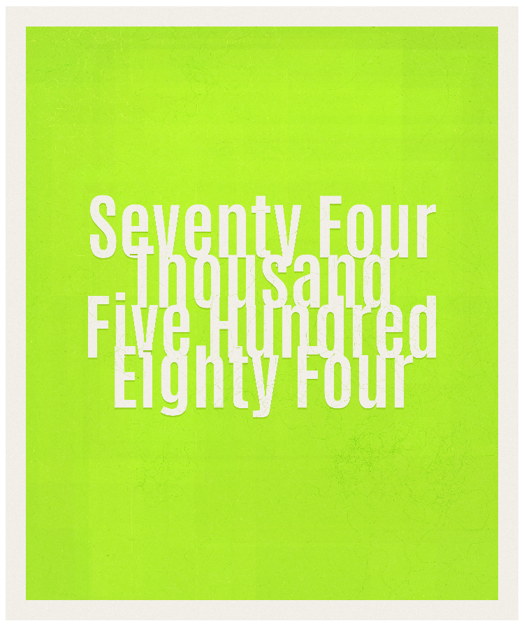 Count #74584