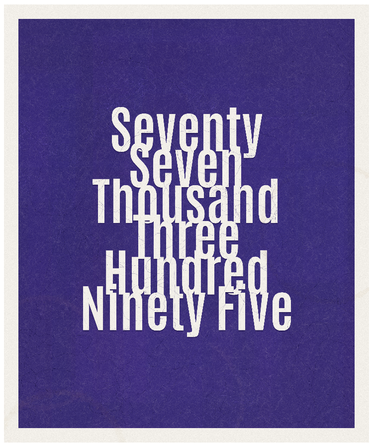 Count #77395