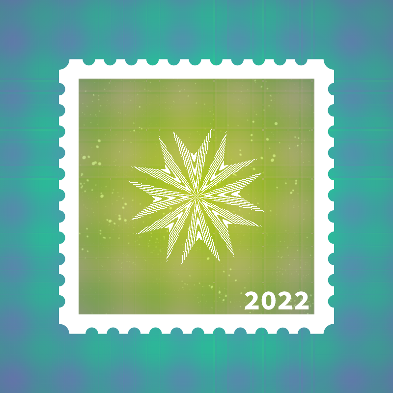 Snowflake stamp #1