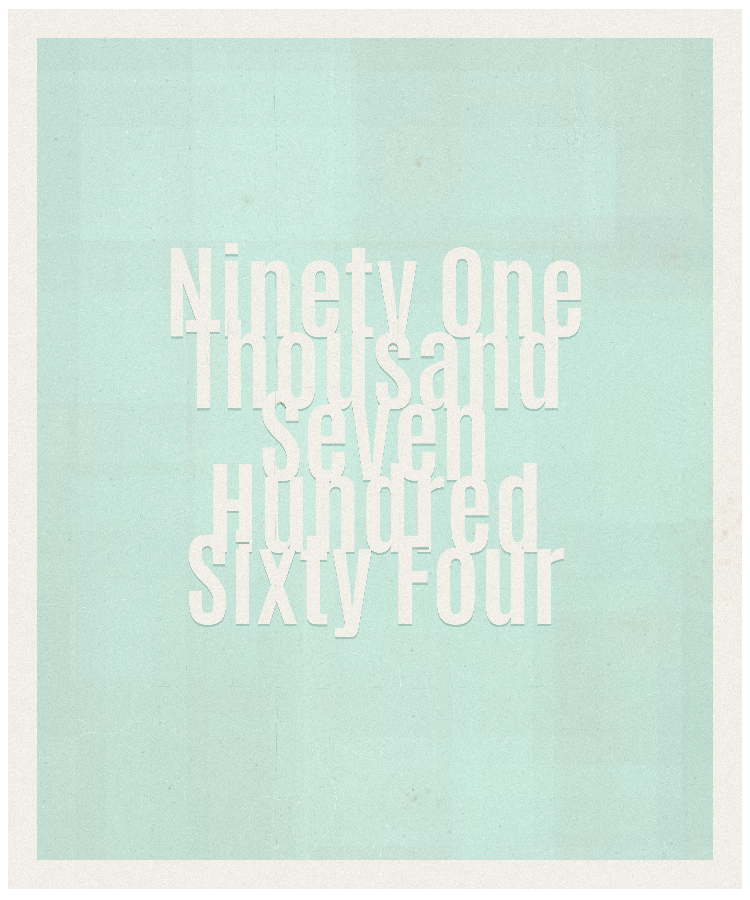 Count #91764
