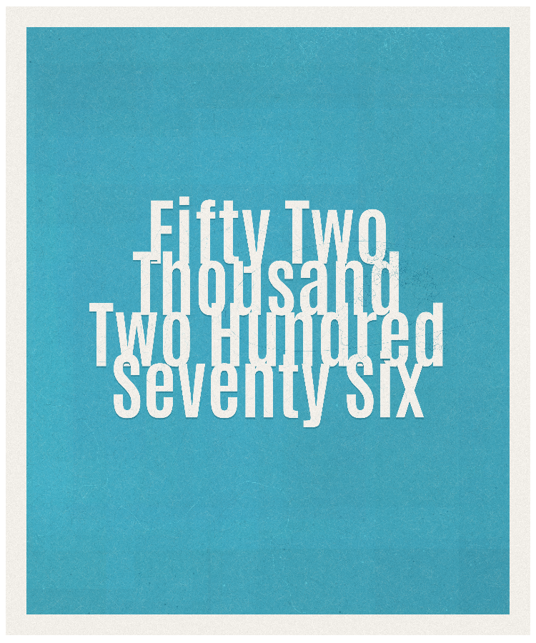 Count #52276