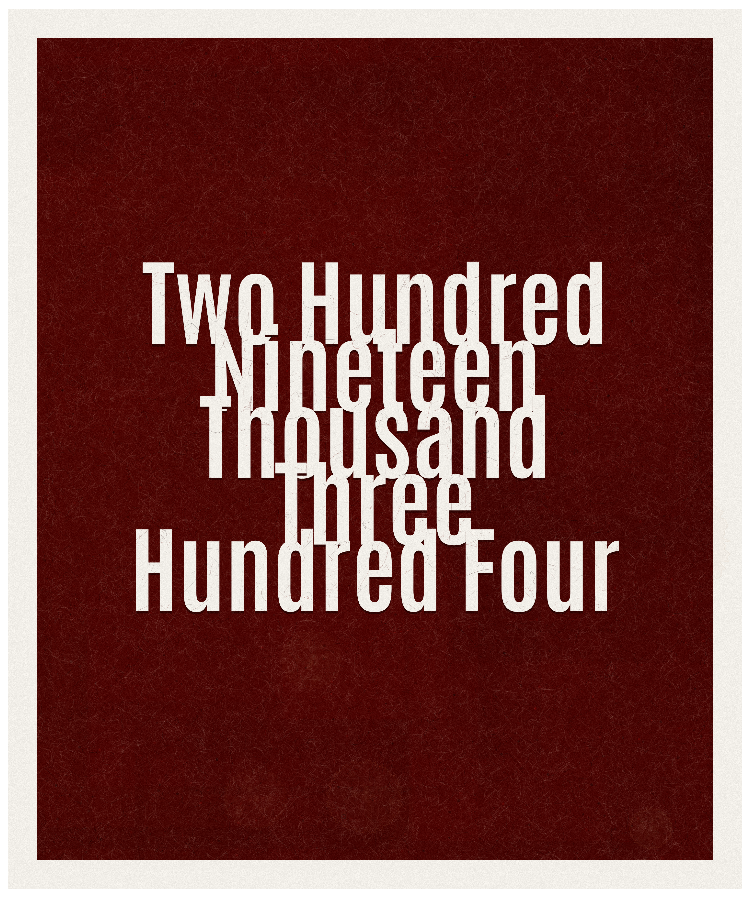 Count #219304