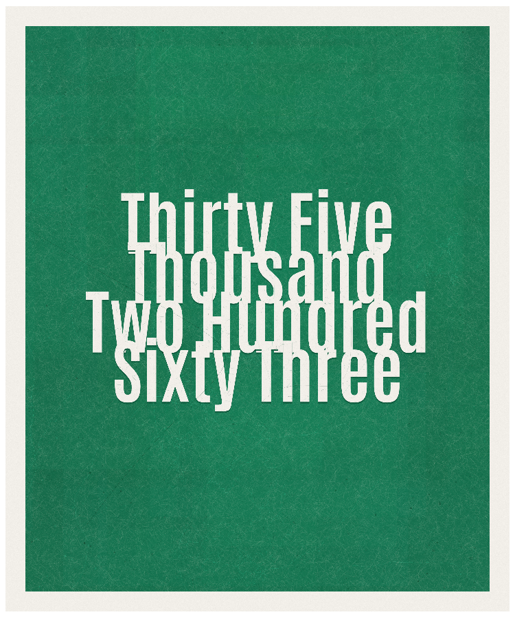 Count #35263