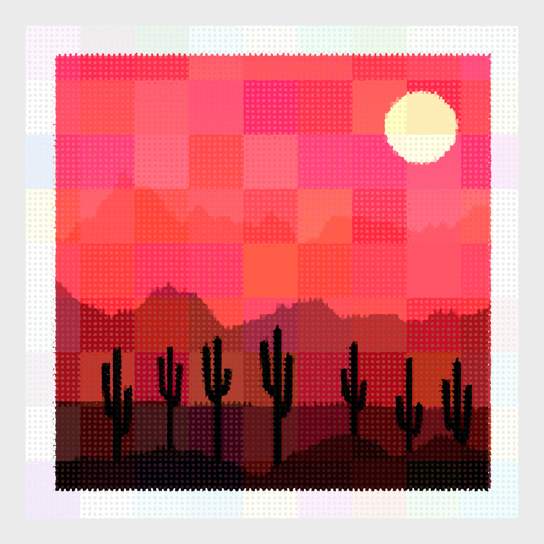 Saguaros #106