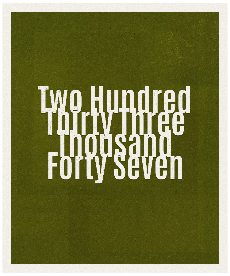Count #233047