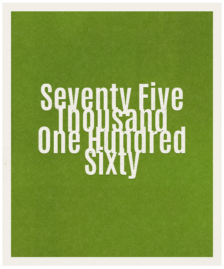 Count #75160