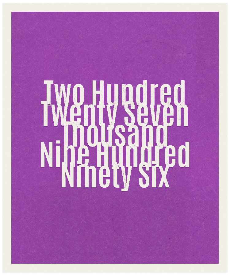 Count #227996