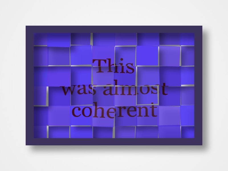 The Metaphor Machine #1410