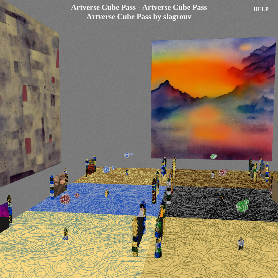 Artverse Cube Pass #2