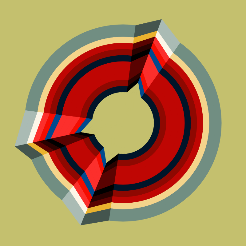 Folded Circle #51