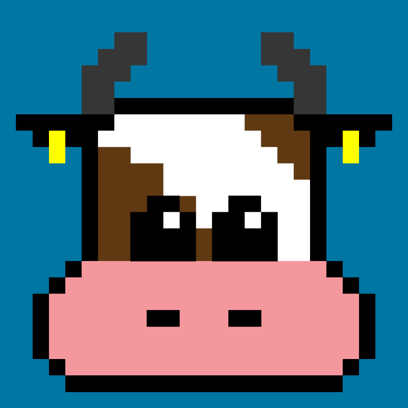 pixel cow #30