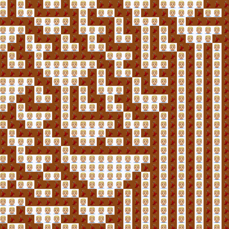 Elementary Cellular Emoji Automata #308